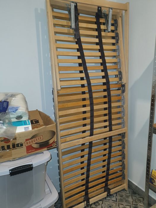 Stelaż łóżka ikea z podnoszoną głową 2x 80x200