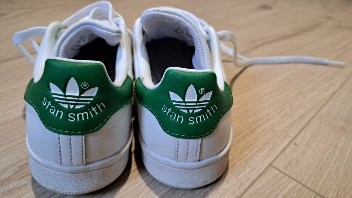 Adidas sam smith rozm. 36 białe skóra