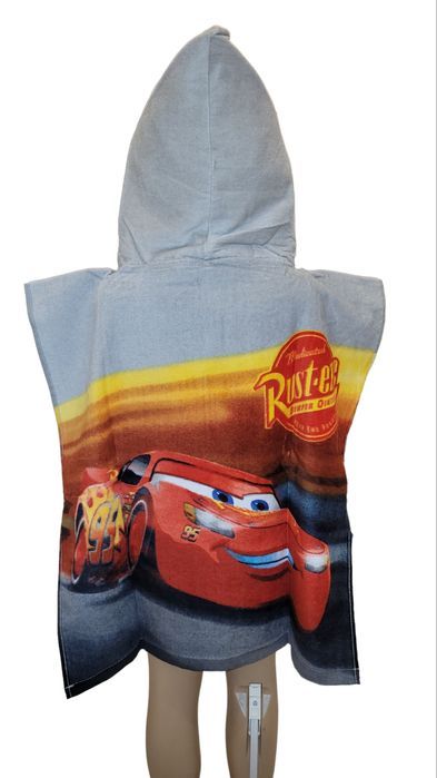 Ręcznik Dziecięcy Z Kapturem Auta Cars Ponczo
