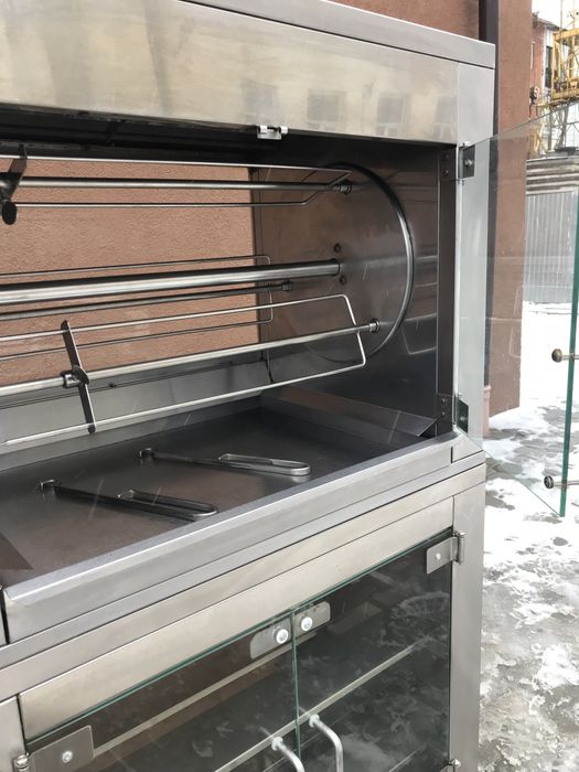 Гриль Для Кур+Теплова Вітрина Кий-В ГК-9 Курей