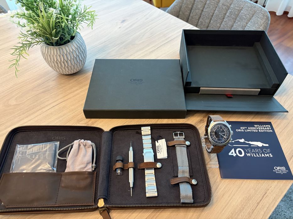 ORIS Chronoris Williams 40th anniversary