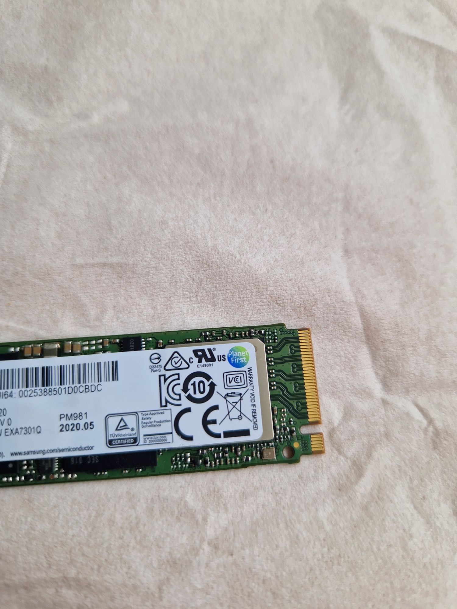 Ssd m.2 Nvme Samsung 512gb