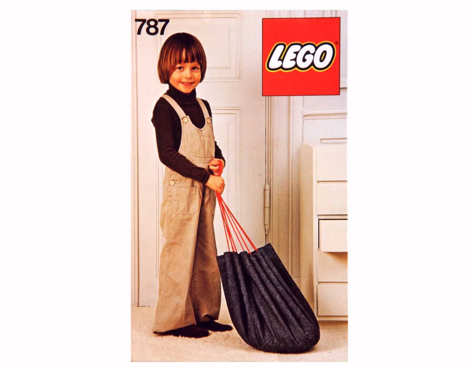 Saco de arrumação Lego 787-1 de 1977
