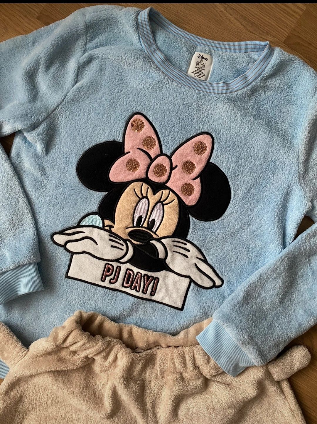 Piżama damska Disney, Myszka Minnie, rozmiar XS-S(34-36)