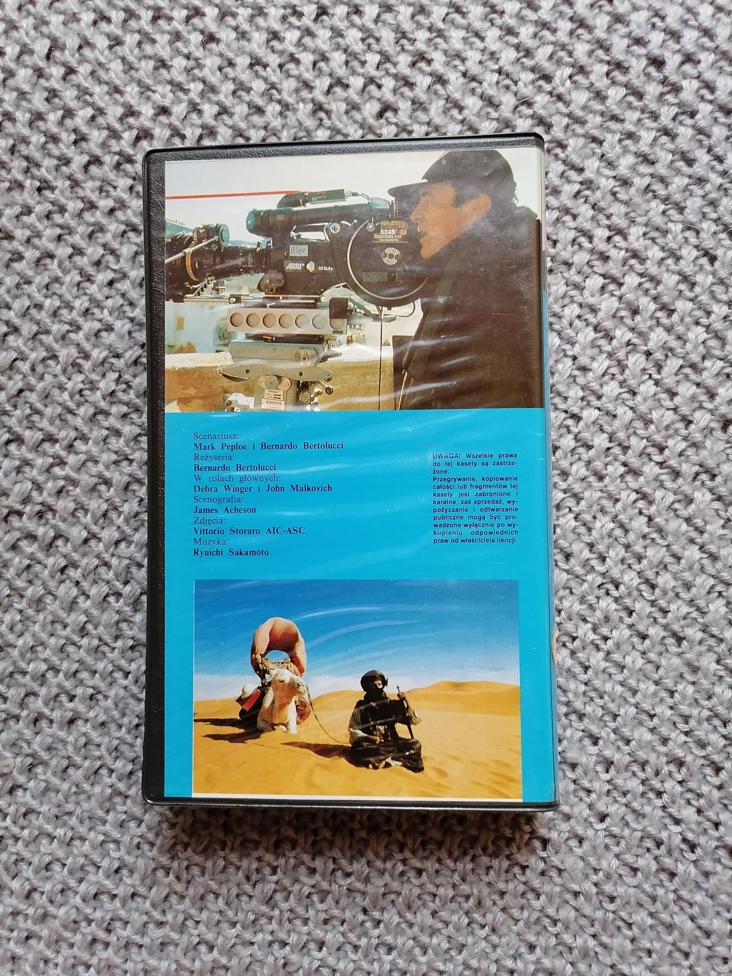 Pod osłoną nieba kaseta VHS film