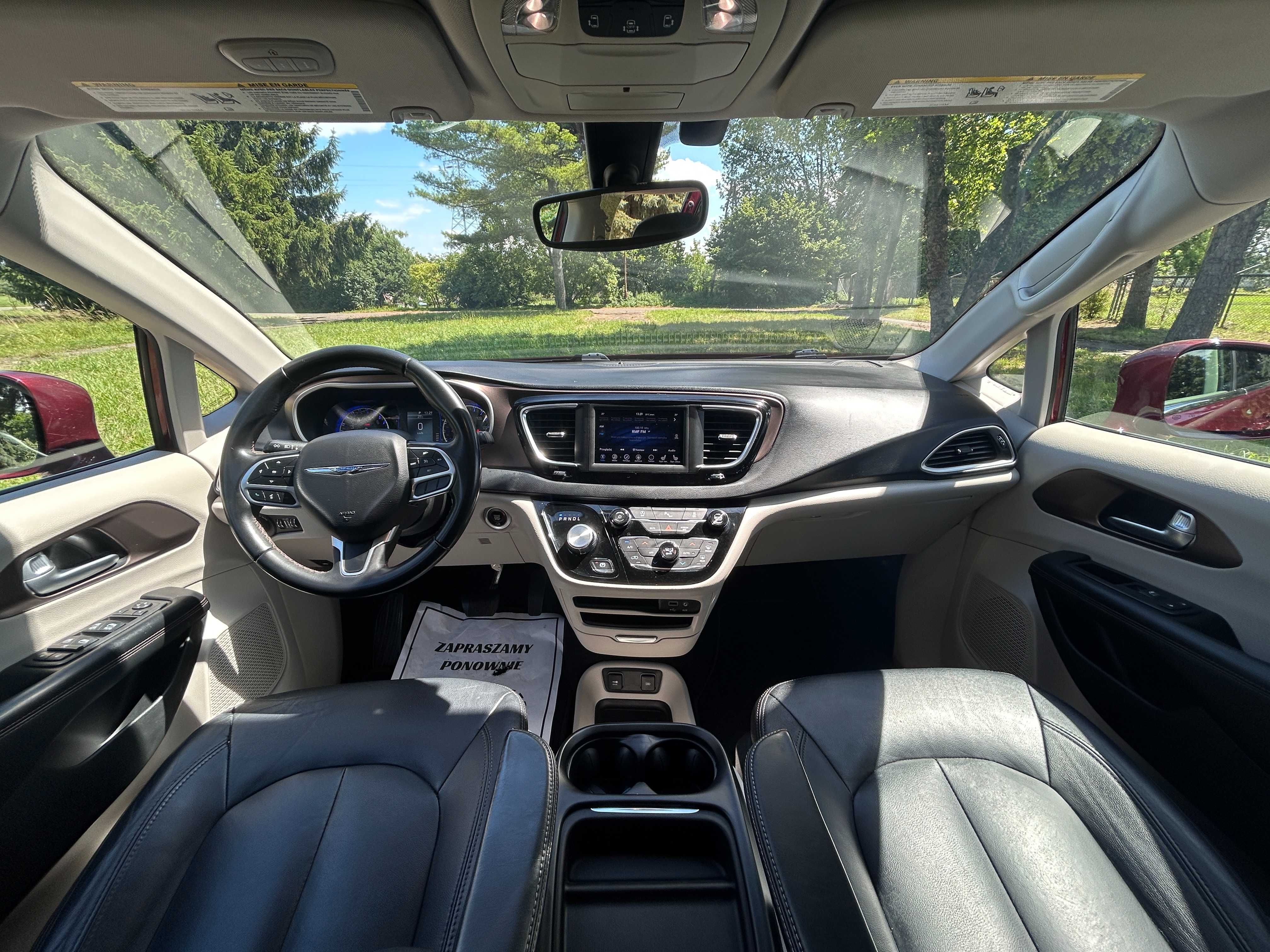 Chrysler Pacifica*8 Osobowy*Skóra*Kamera Cofania*Podgrzewane Fotele*
