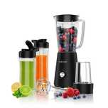 Blender Kielichowy 800 W (dzbanek, dwie butelki, młynek do kawy)
