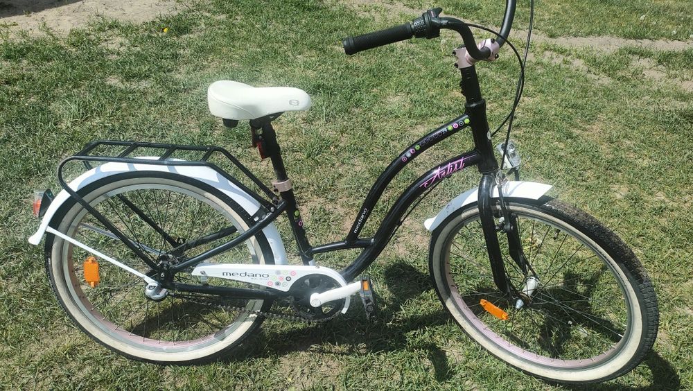 Rower damka rama 13 cali koło 24 cale