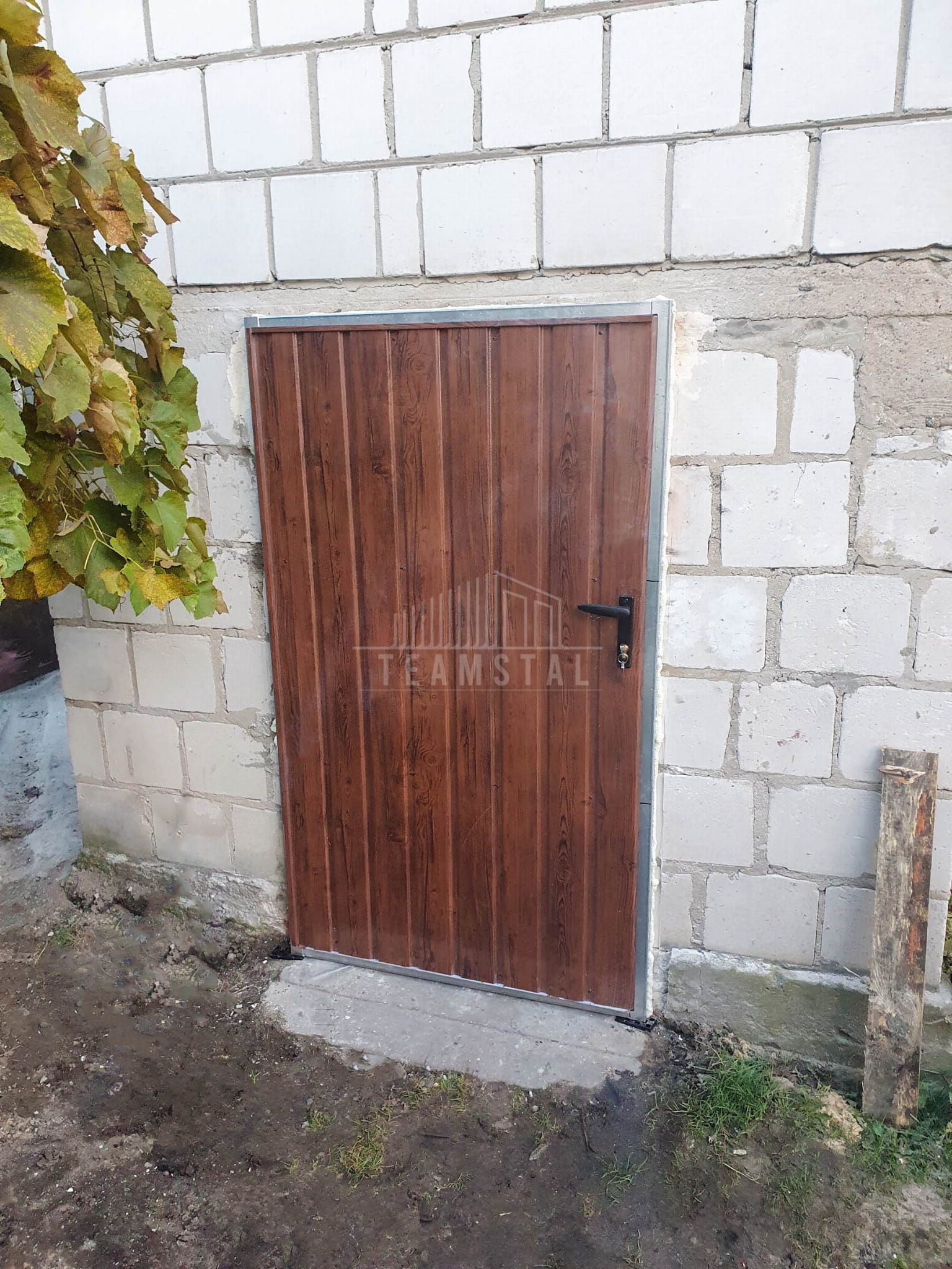 Drzwi stalowe na wymiar ocieplone drzwi stalowe TS813