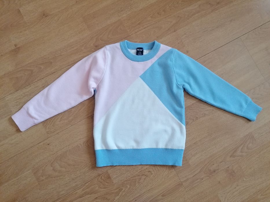 Тёплая кофта / джемпер на девочку, размер 120
