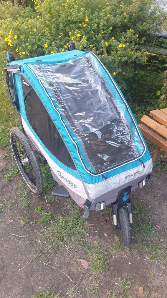 Przyczepka rowerowa jednoosobowa qeridoo sportrex 1 /2020 r