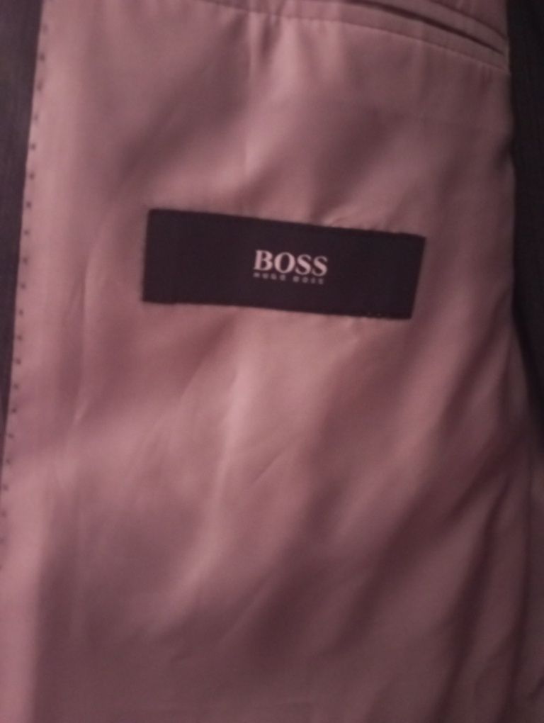 Terno/fato  Hugo boss cinza