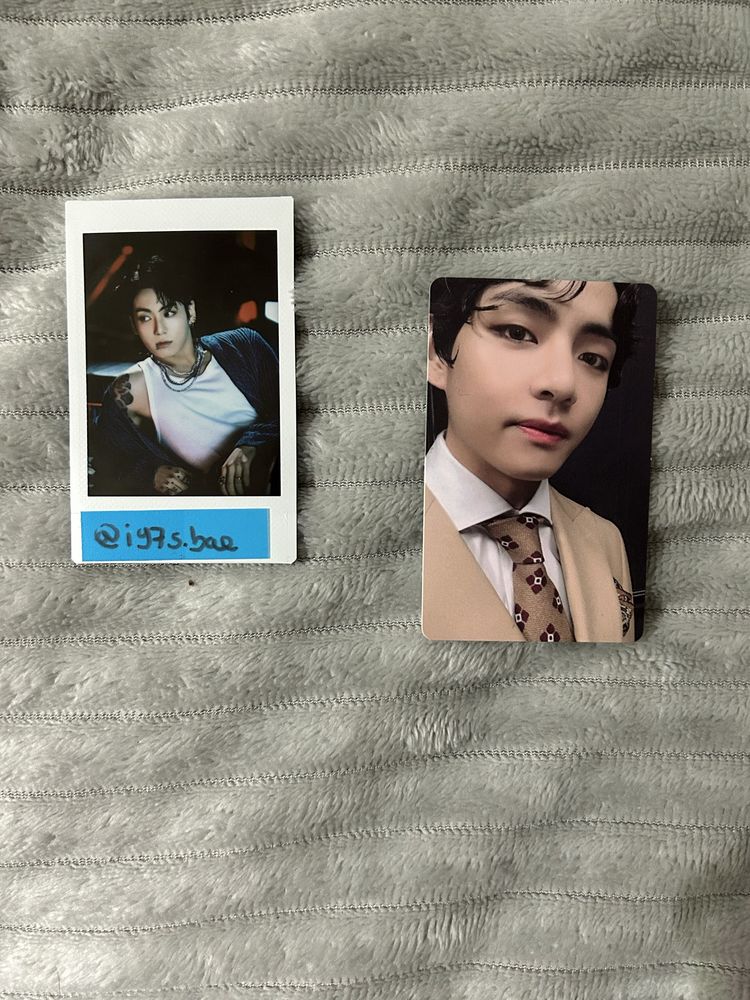 photocard taehyung mots7 bts