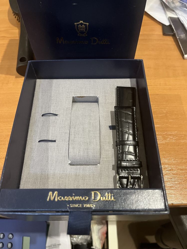 Шкіряний ремінець для годинника Massimo Dutti