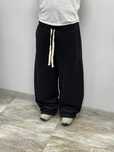 Широкі чорні спортивки Baggy Sweatpants jogger широкие штаны flared
