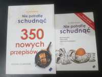 Książka "nie potrafię schudnąć" +"350 nowych przepisów" Pierre Dukan