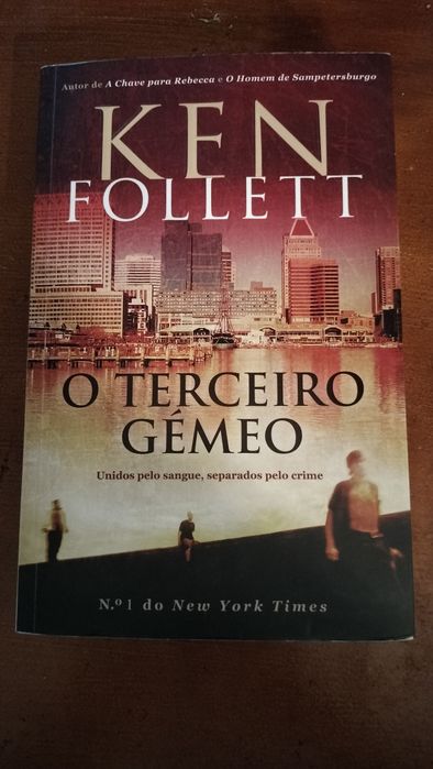 Livro Ken follett o terceiro gémeo