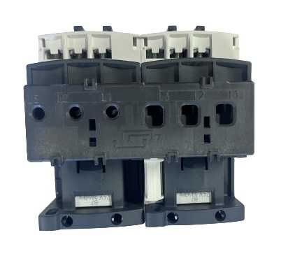 Stycznik nawrotny LC2D25B7, 3bieg-3NO, 25A, 11kW w AC-3, 24V 50/60 Hz
