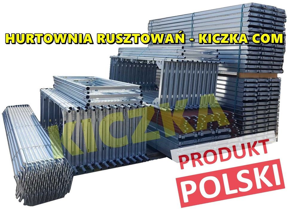 RUSZTOWANIA ELEWACYJNE Fasadowe Poznańskie Modułowe RUSZTOWANIE ~150m2