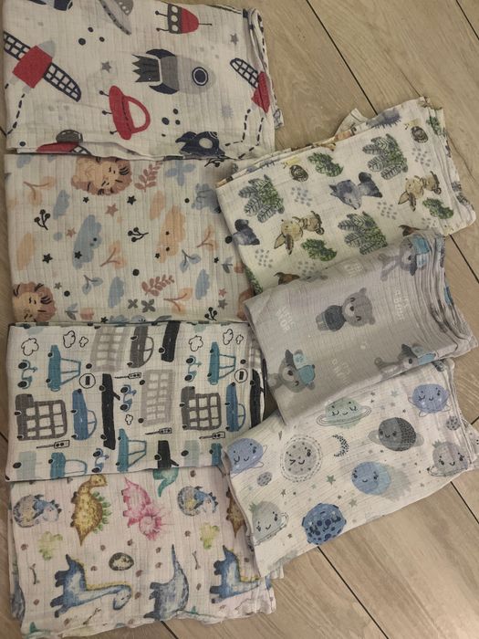 Pieluszki tetrowe 7 sztuk