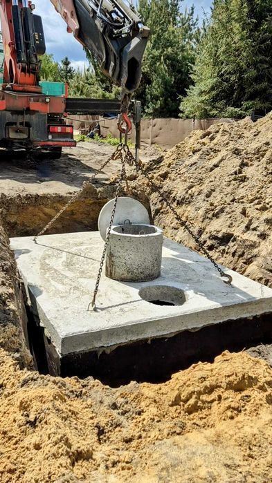 Szambo Betonowe Zbiornik Na Deszczówkę  PIWNICA Kanał 10m3 Ciechanów