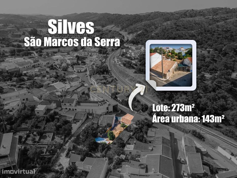 Moradia geminada | Lote total 273m2 - Área urbana 143.5m2   | São Marc