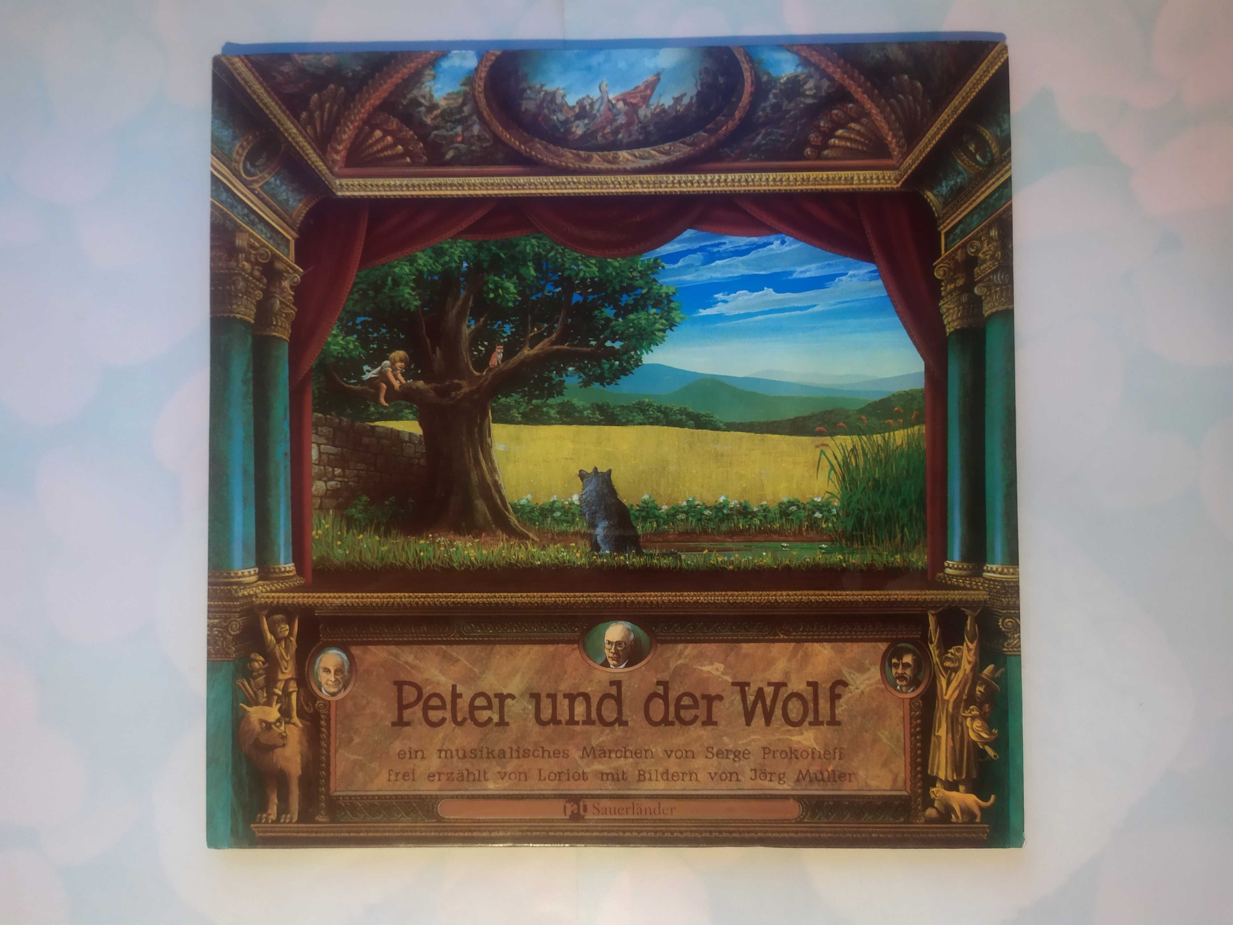 Комикс Немецкий язык Peter und der Wolf . Сказка Петр и волк