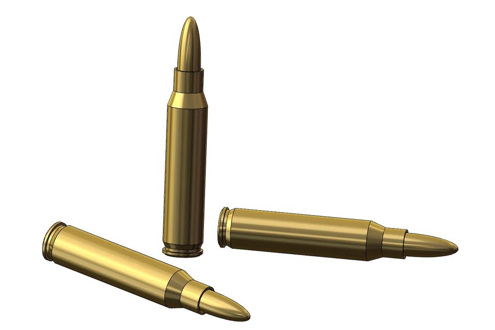 Modelo Bala 5.56mm