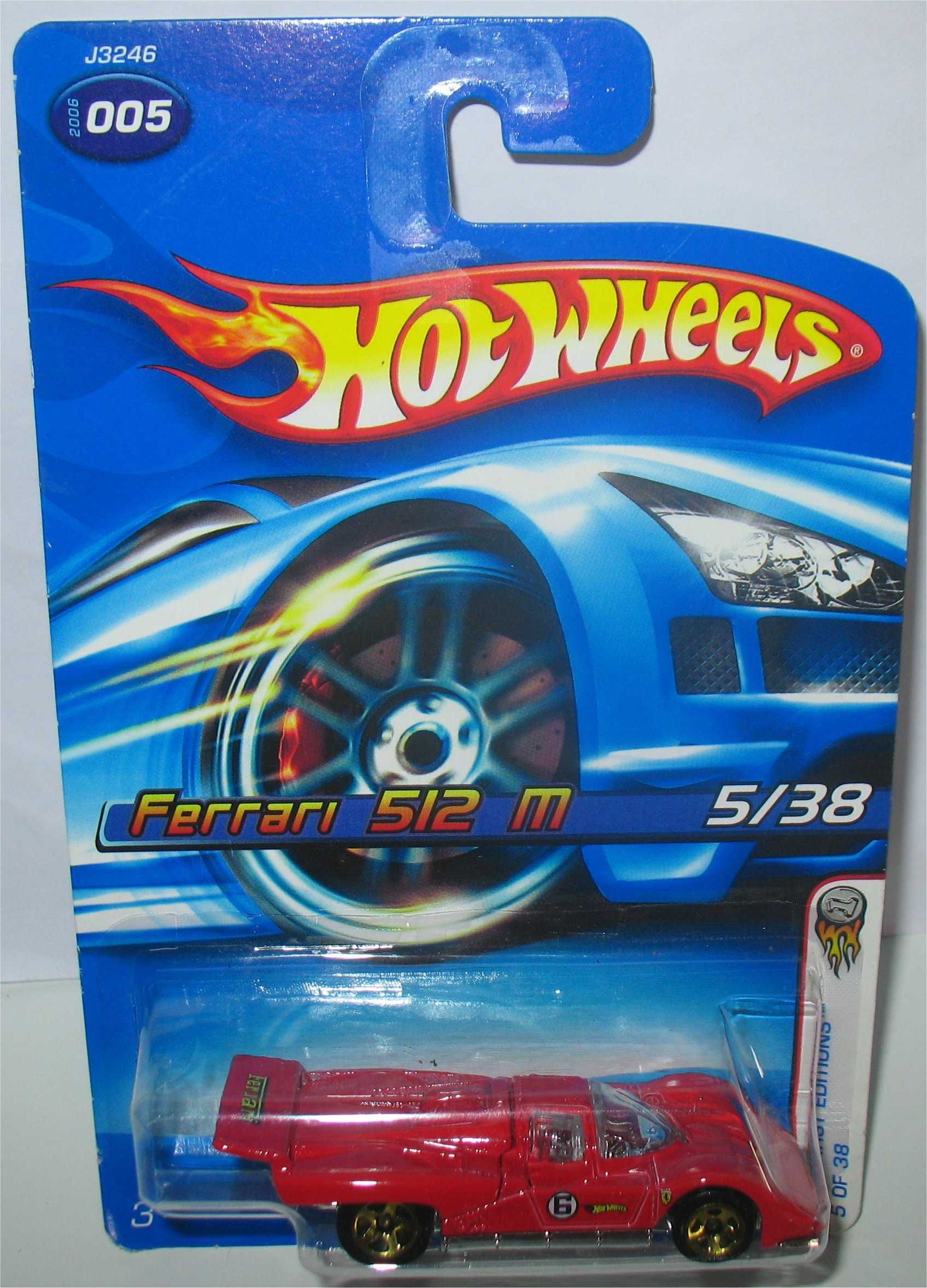 Hot Wheels - Ferrari 512M (vermelho - 2006)