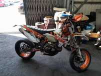 KTM 450 exc-f de  2015
