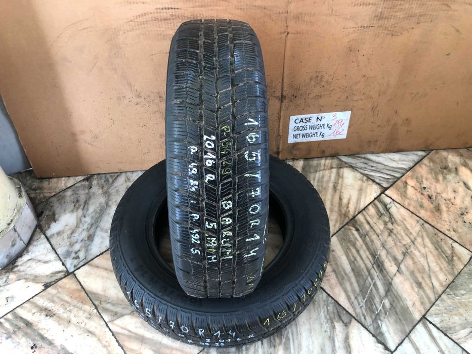 Opony ZIMOWE x2 Barum Polaris 3 165/70R14 5mm 2016r -MONTAŻ