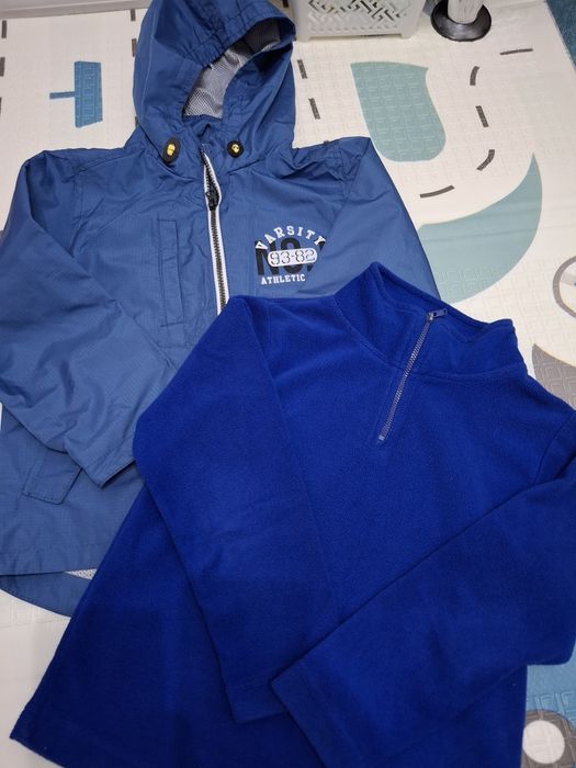 Kurtka przejściowa i polar 110/116