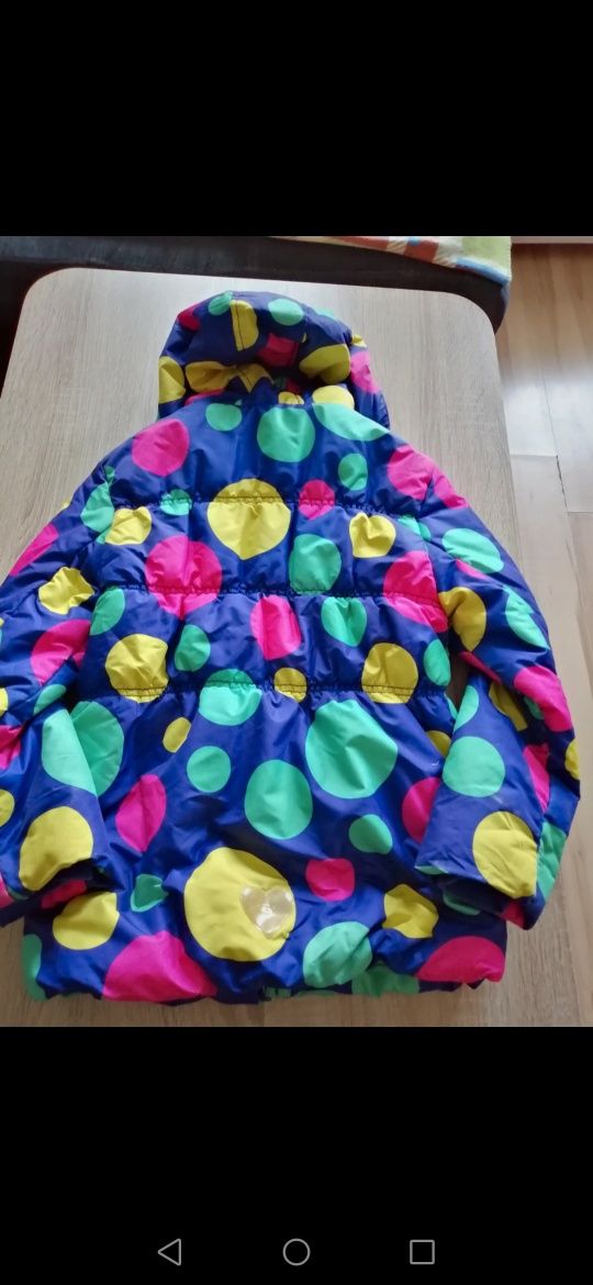 Tom Tailor kurtka zimowa, ciepła 128cm CUDO