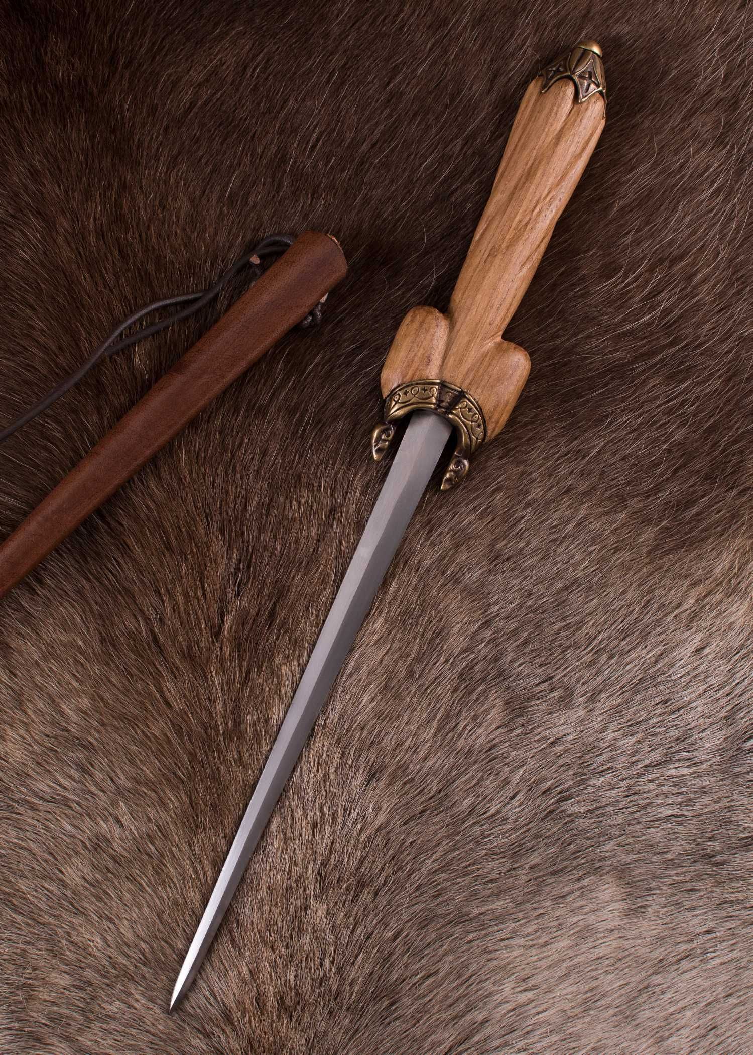 Sztylet Bollock Dagger z pochwą, XVIw. (replika)