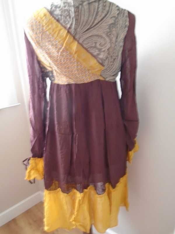Vestido étnico Stradivarius