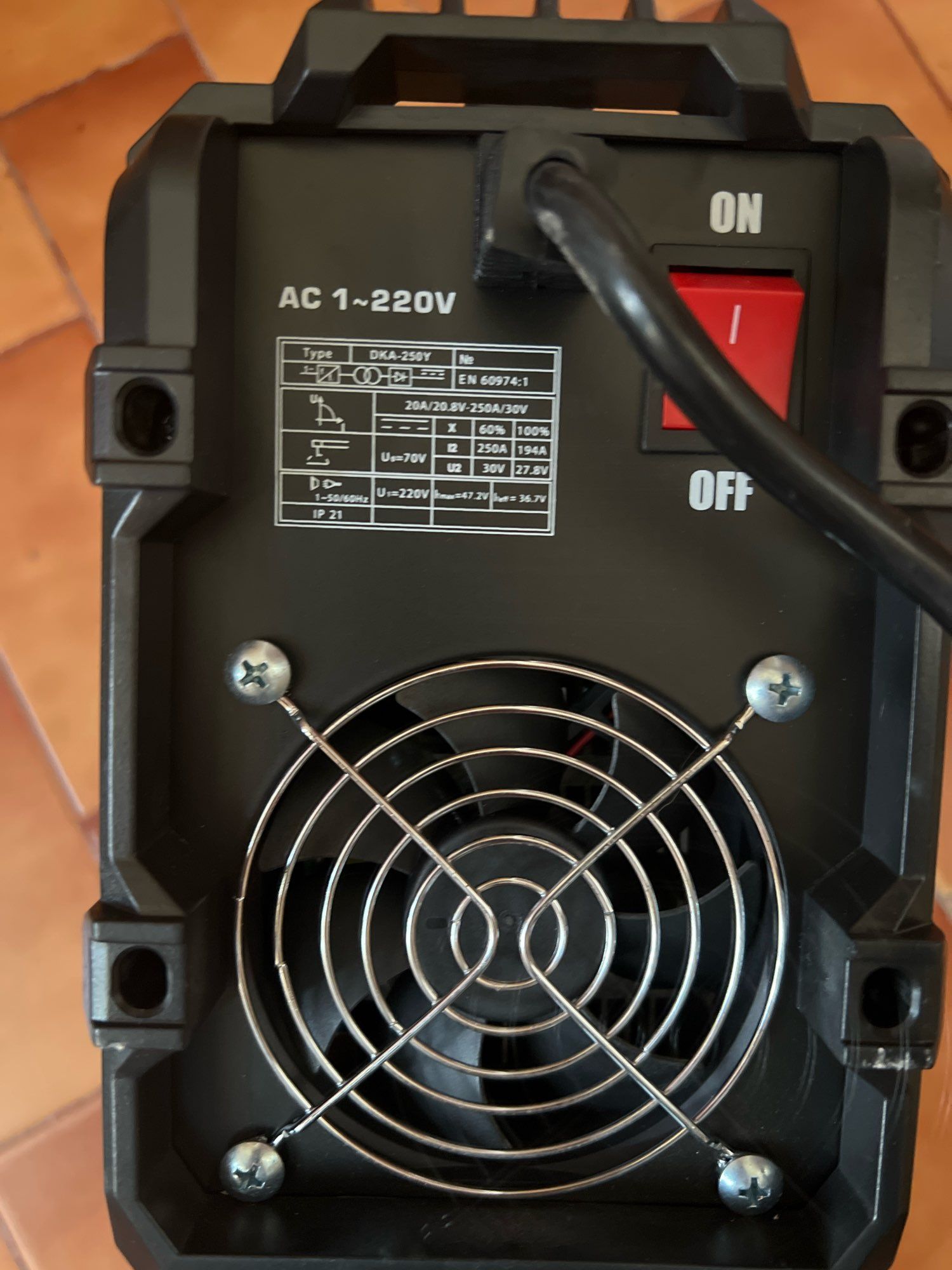 Aparelho Soldar Deko 250 Amperes