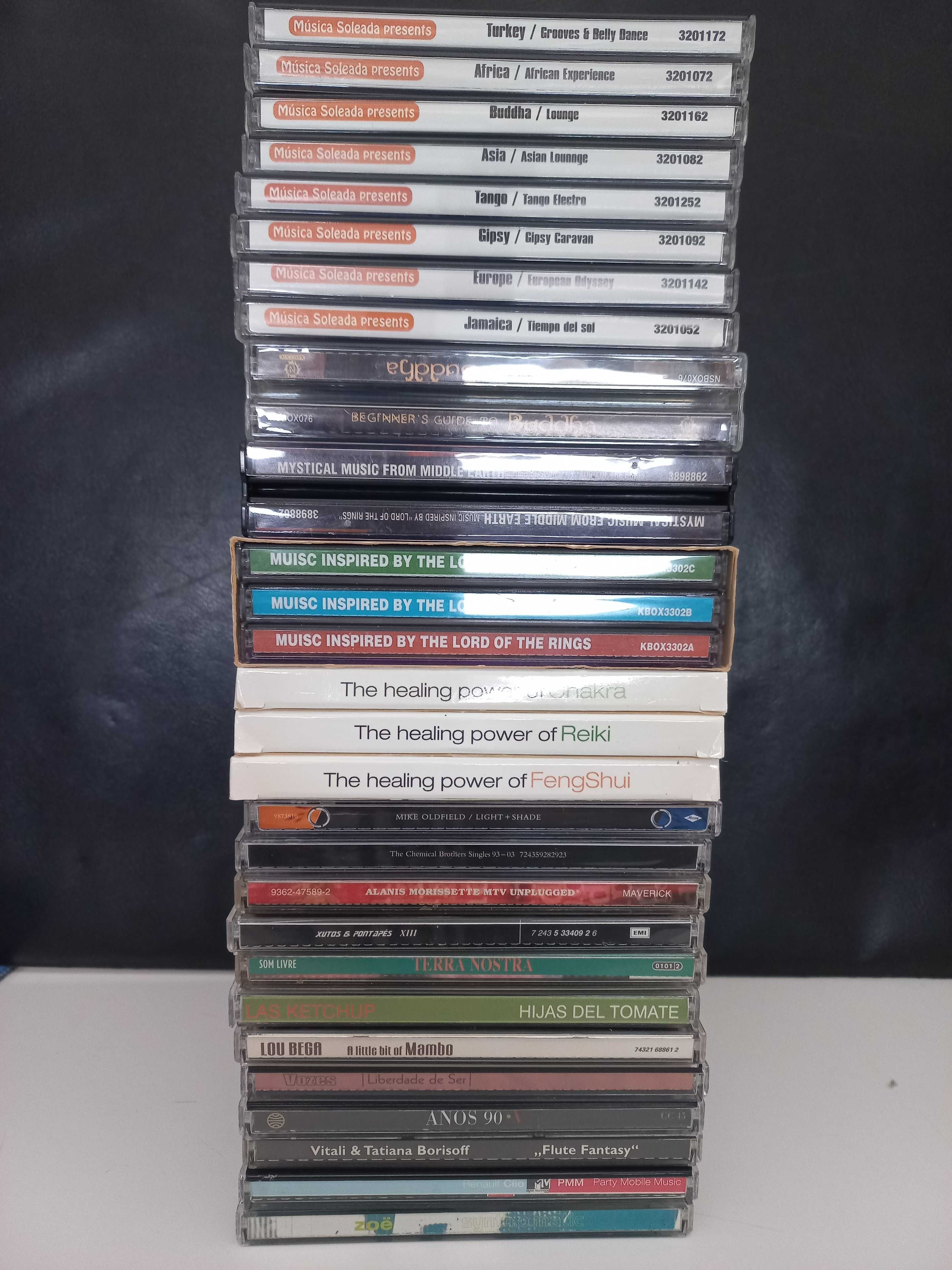 Lote CDs. Vários géneros