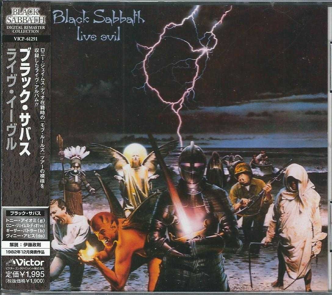 CD Black Sabbath - Live Evil (Japan 2001)