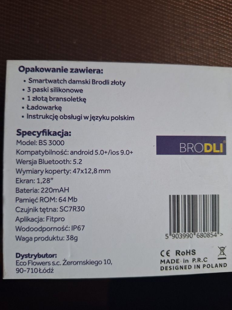 Smartwatch BRODLI
