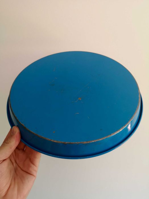Tabuleiro de servir em metal / metálico vintage
