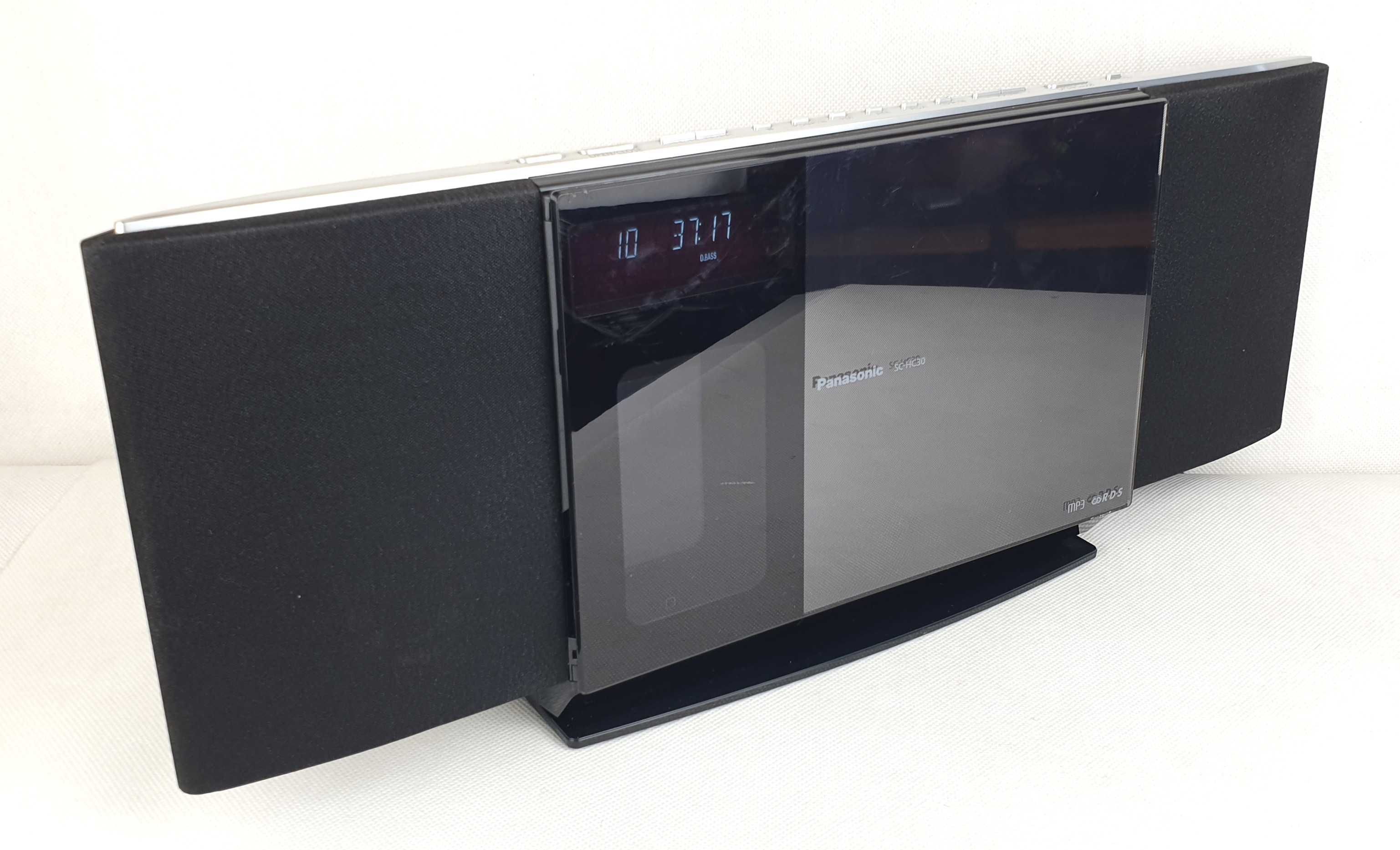 Panasonic SC-HC30 Wieża CD MP3 RDS IPod IPhone Stacja dokująca