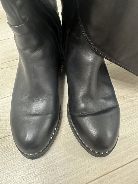 Сапоги кожа еврозима