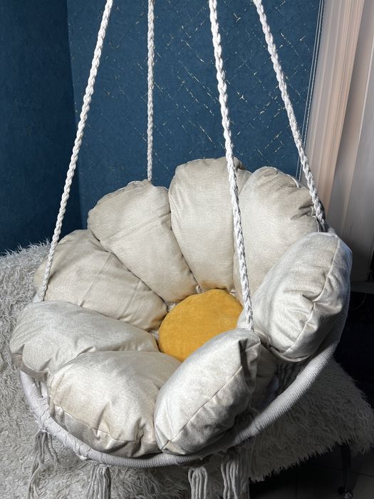 Подушка матрас на качель кокон гойдалку садову підвісну кресло стулья