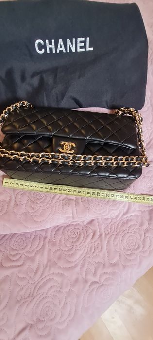 Torebka Chanel skóra,  czarna, nowa