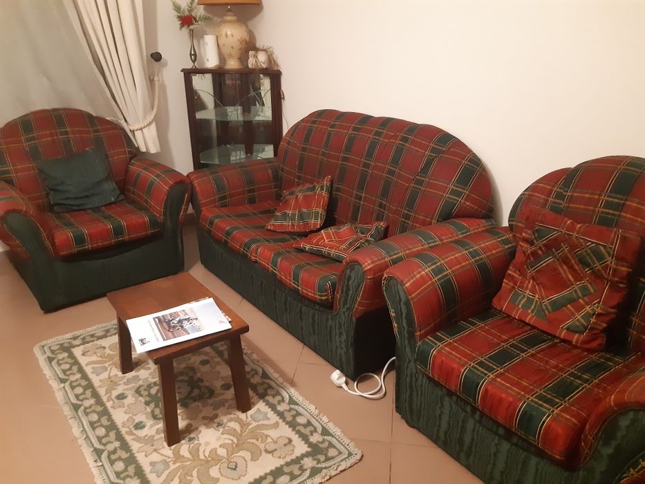 Conjunto 3 sofás (sofá cama)