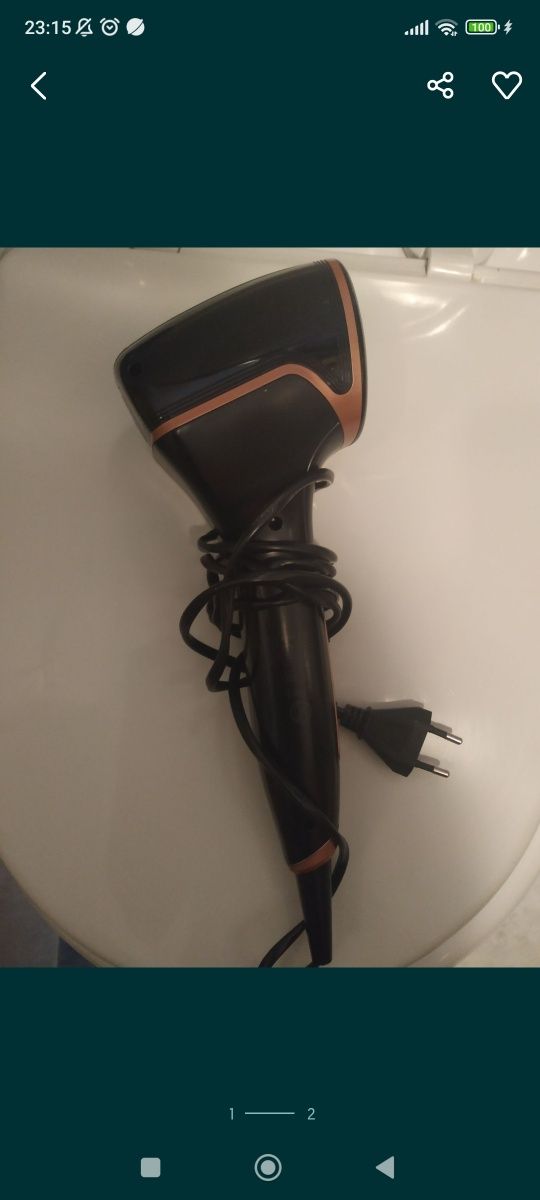 Um babyliss e um modelador caracóis