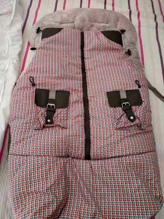 Saco / forra de carrinho passeio da Tuc Tuc "Magic forest"