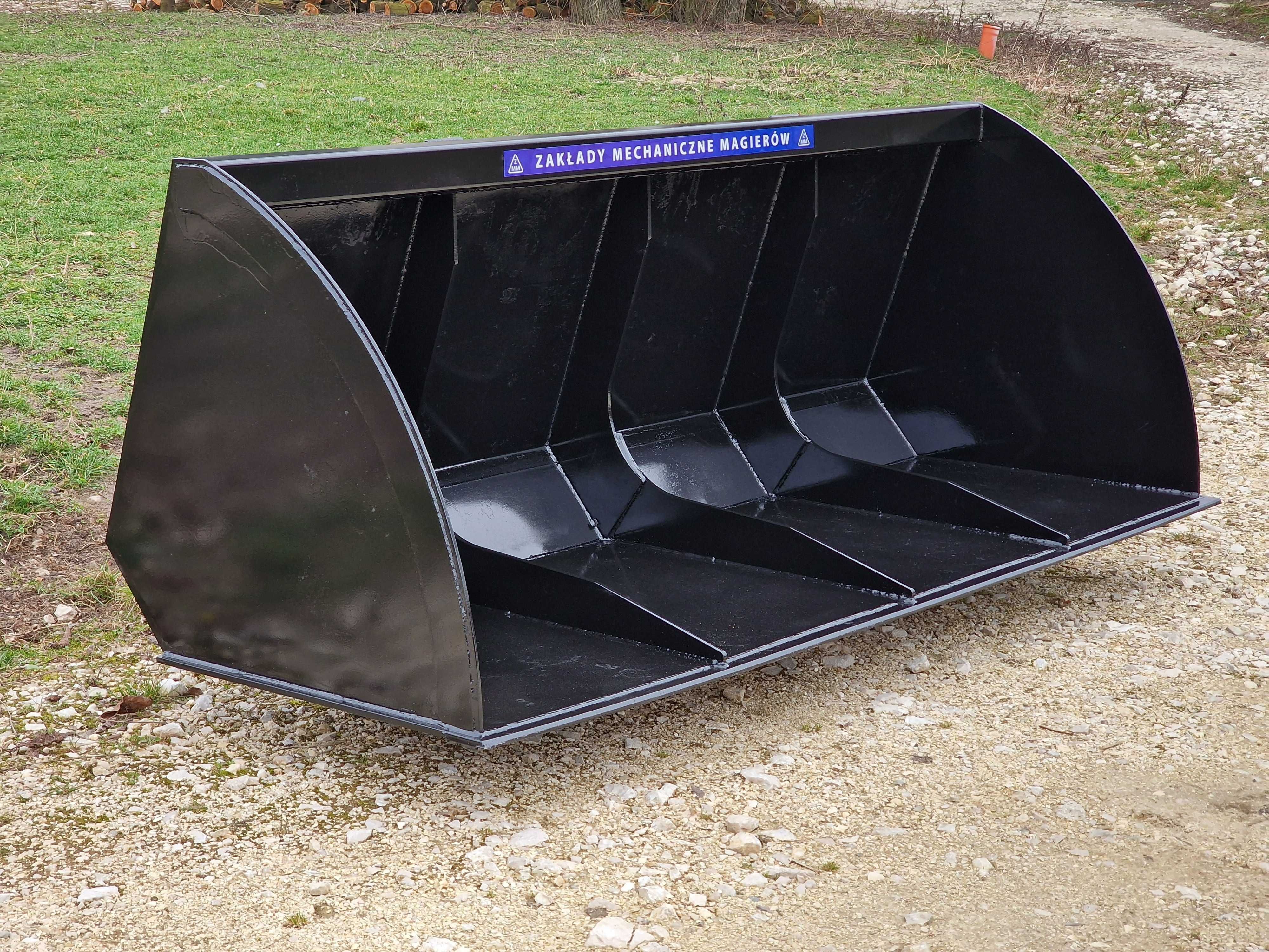 Łyżka szufla 200cm OBJĘTOŚCIOWA mocowanie MERLO do ładowacza tura
