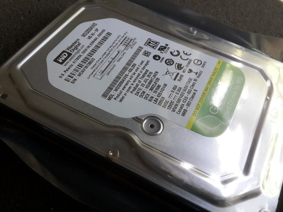 Новый жёсткий диск HDD SATA2 320Gb 7200 RPM