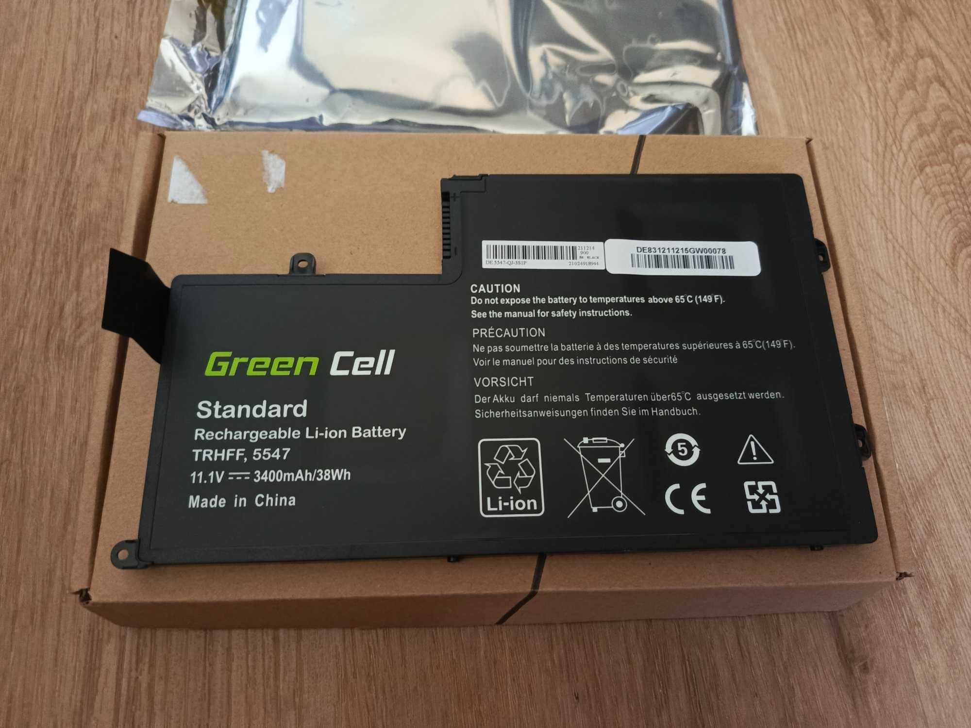 Bateria laptopowa TRHFF Green Cell 3400 mAh do DELL V2